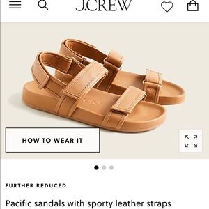 J Crew Pacfic Sandals